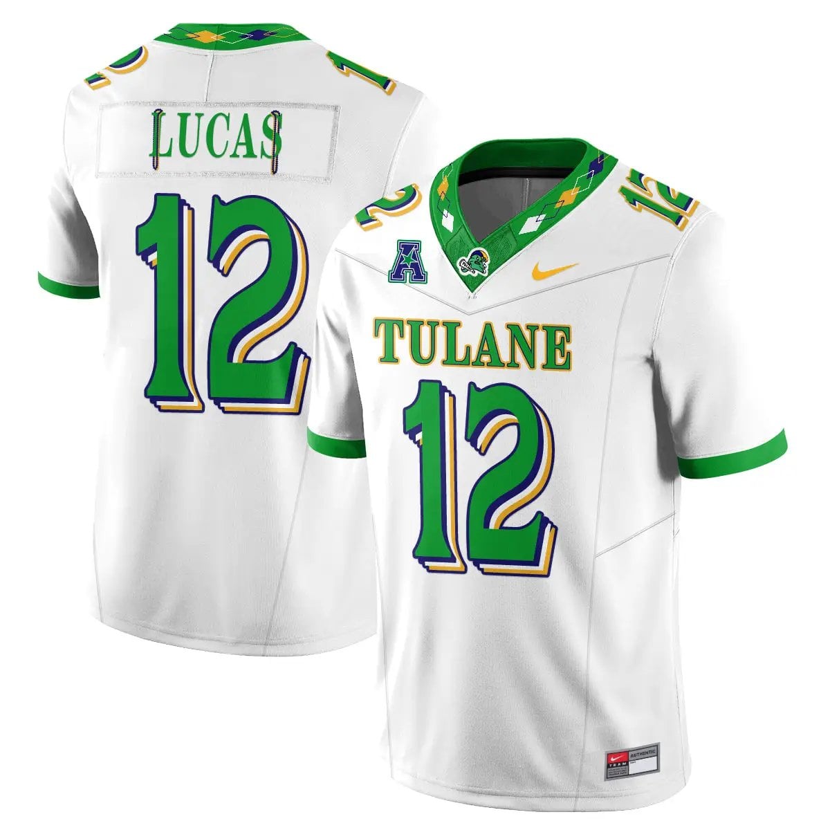 tulane-green-wave-2026-city-football-vapor-jersey-stitched-28 - Top Design Fan Tulane Green Wave 2026 City Football Vapor Jersey - Stitched