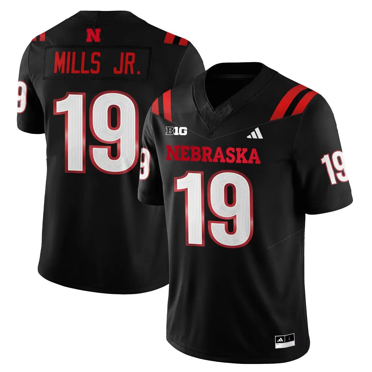 Nebraska Huskers 2026 "The Fire Rises" Vapor Jersey - Stitched by Nebraska Huskers