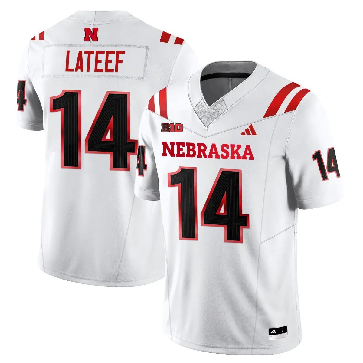 Nebraska Huskers 2026 "The Fire Rises" Vapor Jersey - Stitched by Nebraska Huskers