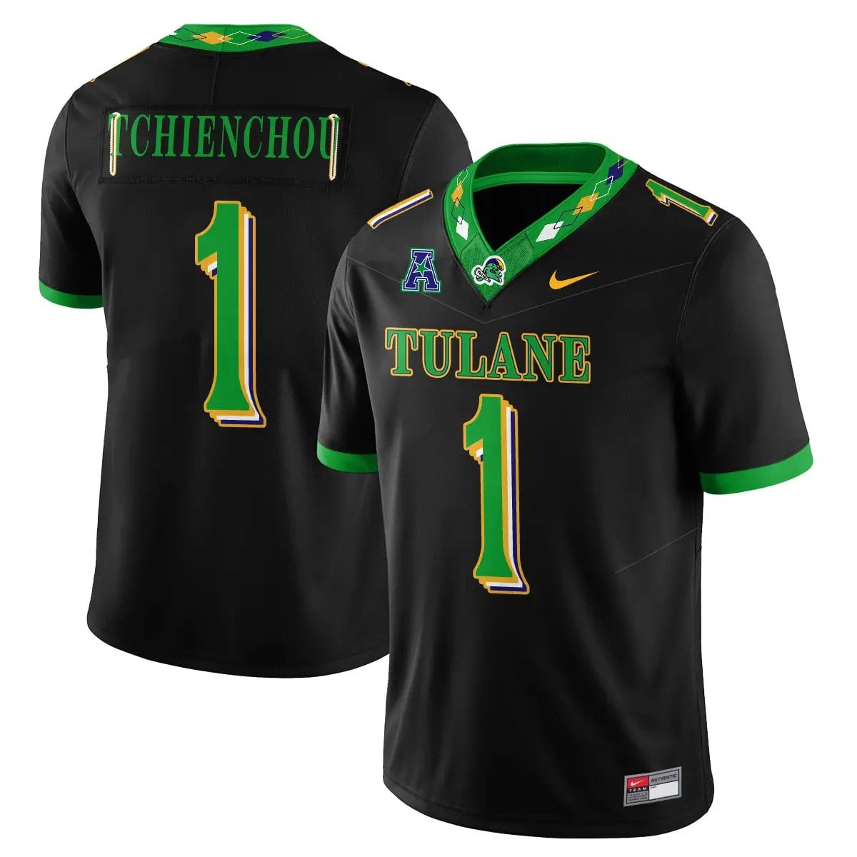 tulane-green-wave-2026-city-football-vapor-jersey-stitched-14 - Top Design Fan Tulane Green Wave 2026 City Football Vapor Jersey - Stitched