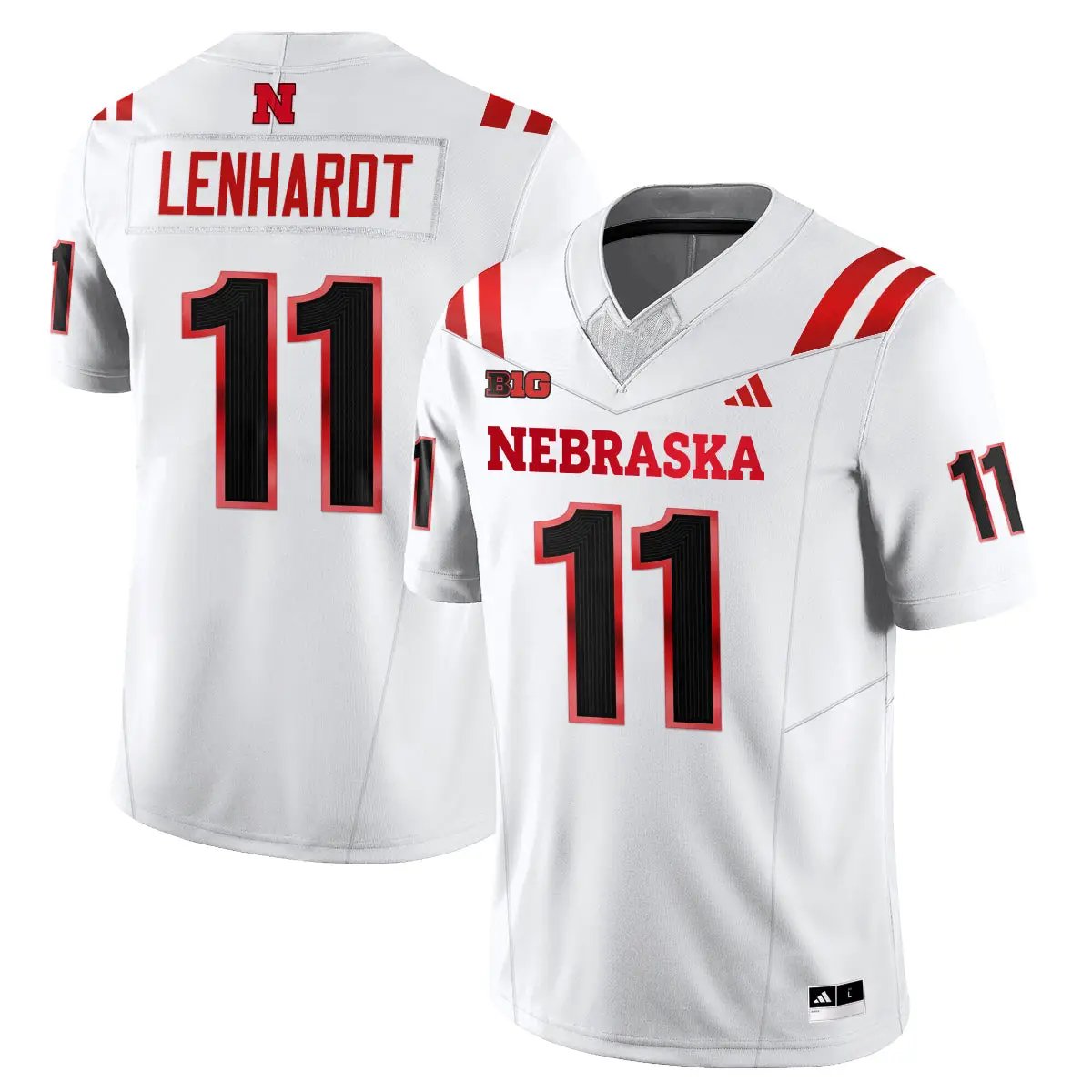 Nebraska Huskers 2026 "The Fire Rises" Vapor Jersey - Stitched by Nebraska Huskers