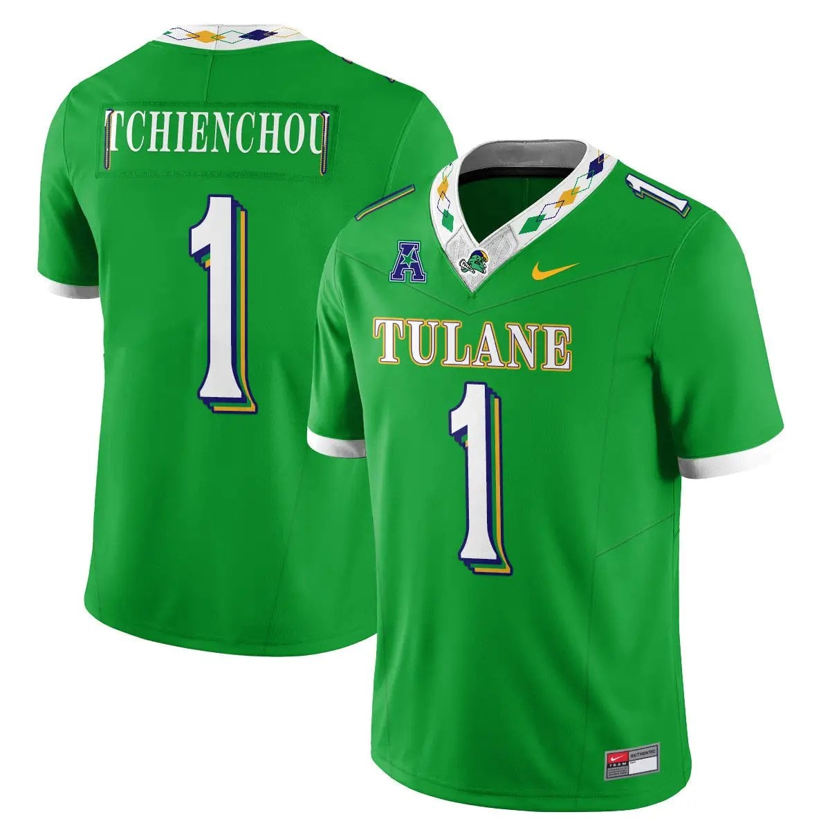 tulane-green-wave-2026-city-football-vapor-jersey-stitched-05 - Top Design Fan Tulane Green Wave 2026 City Football Vapor Jersey - Stitched