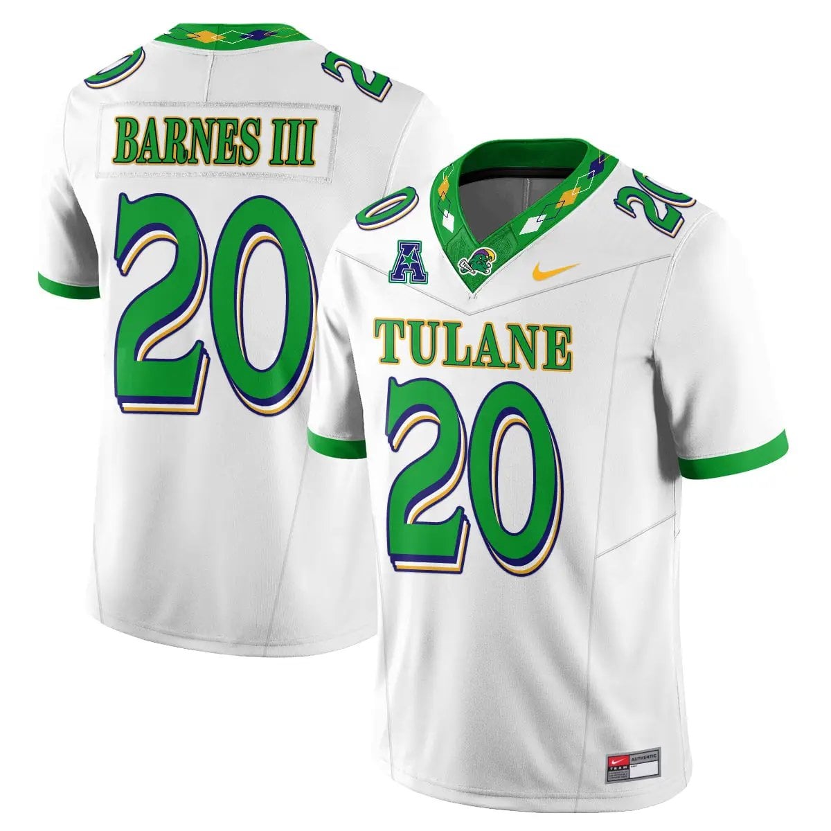 tul-2026-mardi-gras-inspired-city-edition-stitched-2-27 - Top Design Fan Tulane Green Wave 2026 Mardi Gras-Inspired City Edition - Stitched