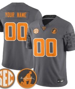 Tennessee Volunteers Built from Legacy Custom Jersey - Stitched