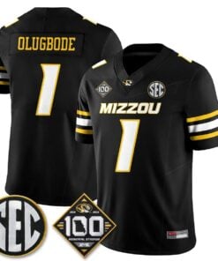 Missouri Tigers 100th Anniversary of Memorial Stadium Vapor Jersey - Stitched