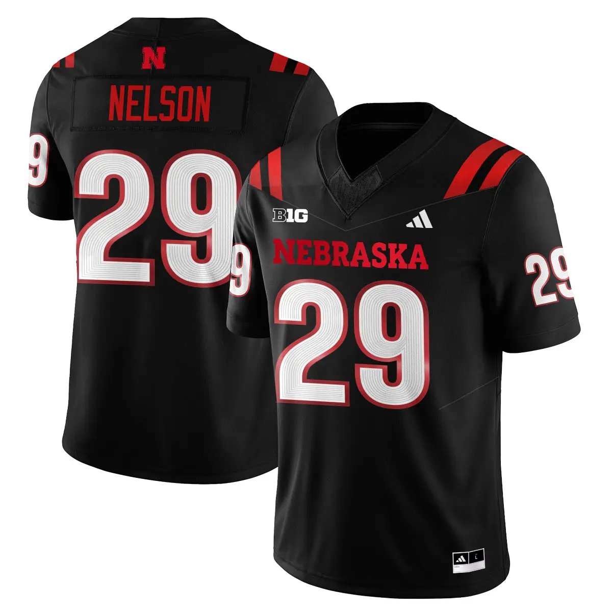 Nebraska Huskers 2026 "The Fire Rises" Vapor Jersey - Stitched by Nebraska Huskers