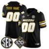 Missouri Tigers 100th Anniversary of Memorial Stadium Vapor Custom Jersey - Stitched
