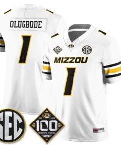 Missouri Tigers 100th Anniversary of Memorial Stadium Vapor Jersey - Stitched