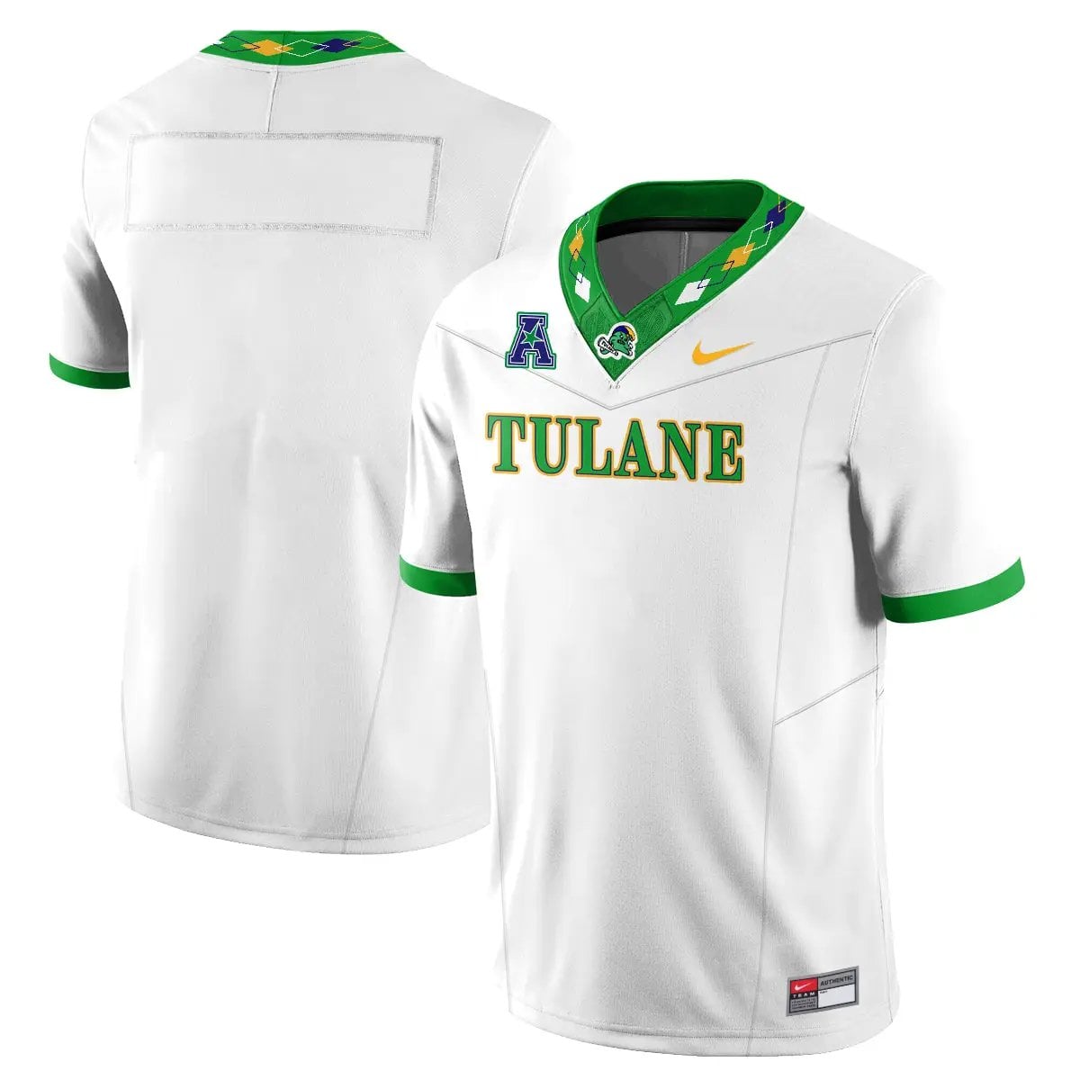 tulane-green-wave-2026-city-football-vapor-jersey-stitched-29 - Top Design Fan Tulane Green Wave 2026 City Football Vapor Jersey - Stitched
