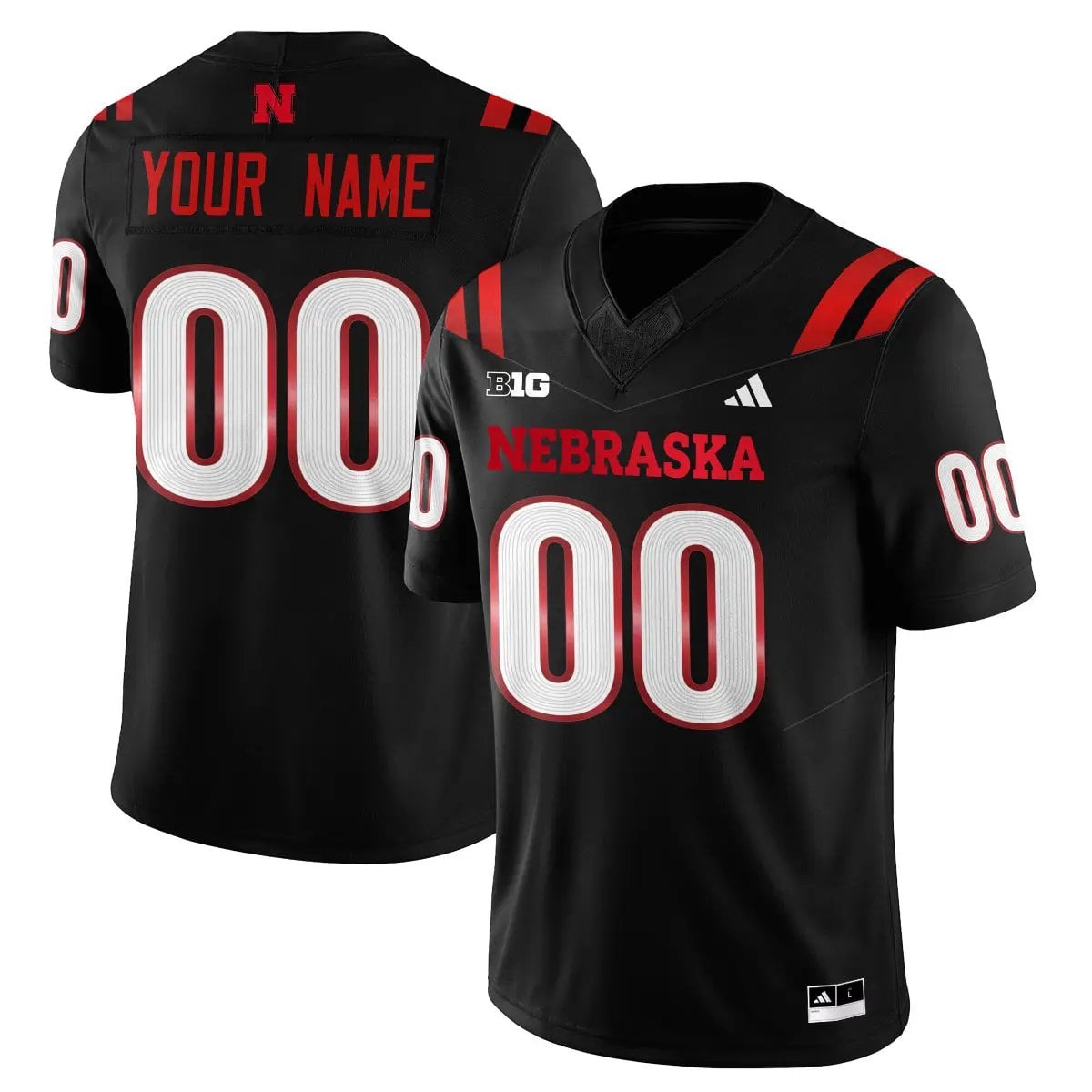 Nebraska Huskers 2026 "The Fire Rises" Vapor Custom Jersey - Stitched - Top Design Fan Nebraska Huskers 2026 "The Fire Rises" Vapor Custom Jersey - Stitched