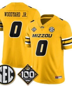 Missouri Tigers 100th Anniversary of Memorial Stadium Vapor Jersey - Stitched