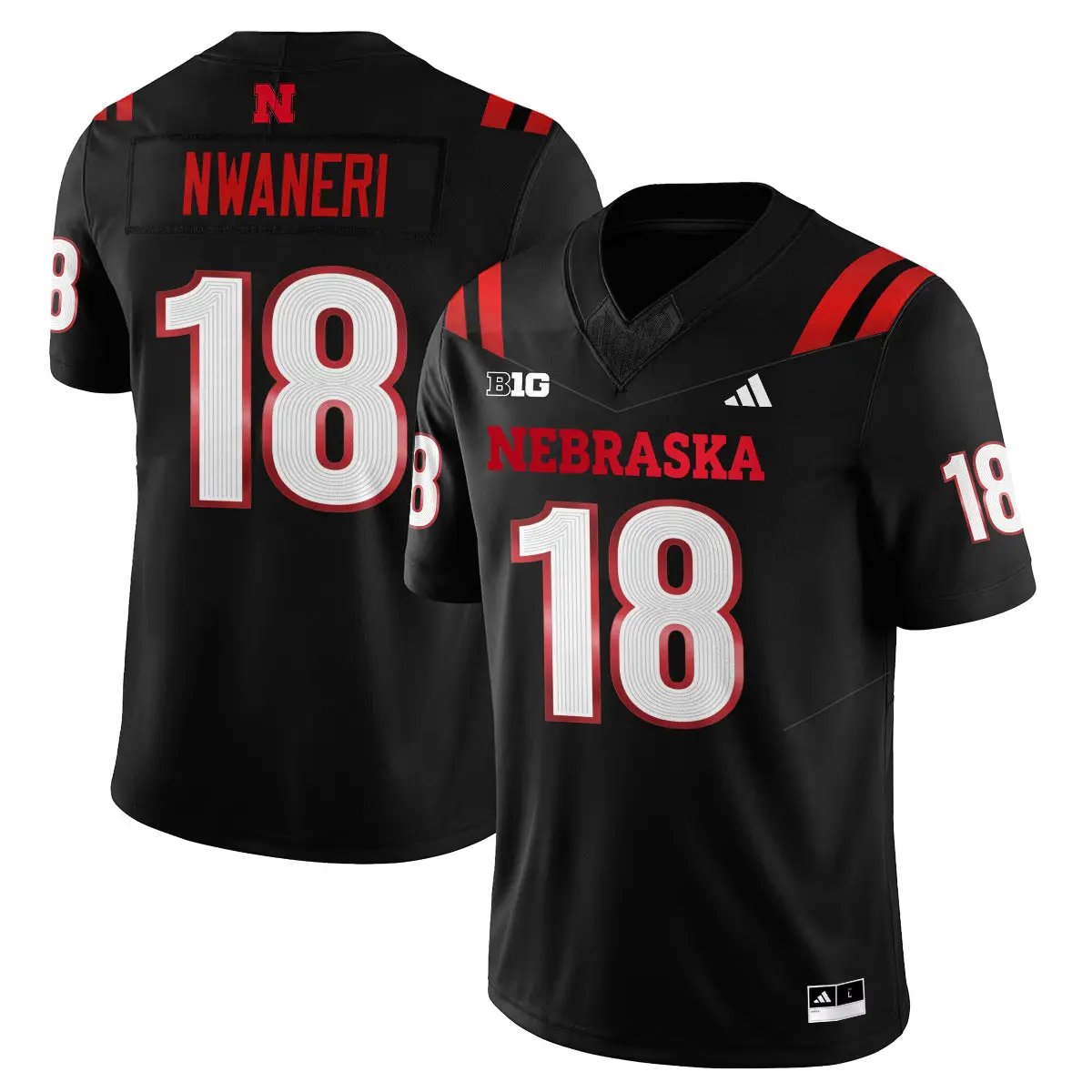 Nebraska Huskers 2026 "The Fire Rises" Vapor Jersey - Stitched by Nebraska Huskers