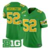 A Mauri Washington Jersey #52 Oregon Ducks Mighty Oregon Stitched Green - Top Design Fan A Mauri Washington Jersey #52 Oregon Ducks Mighty Oregon Stitched Green