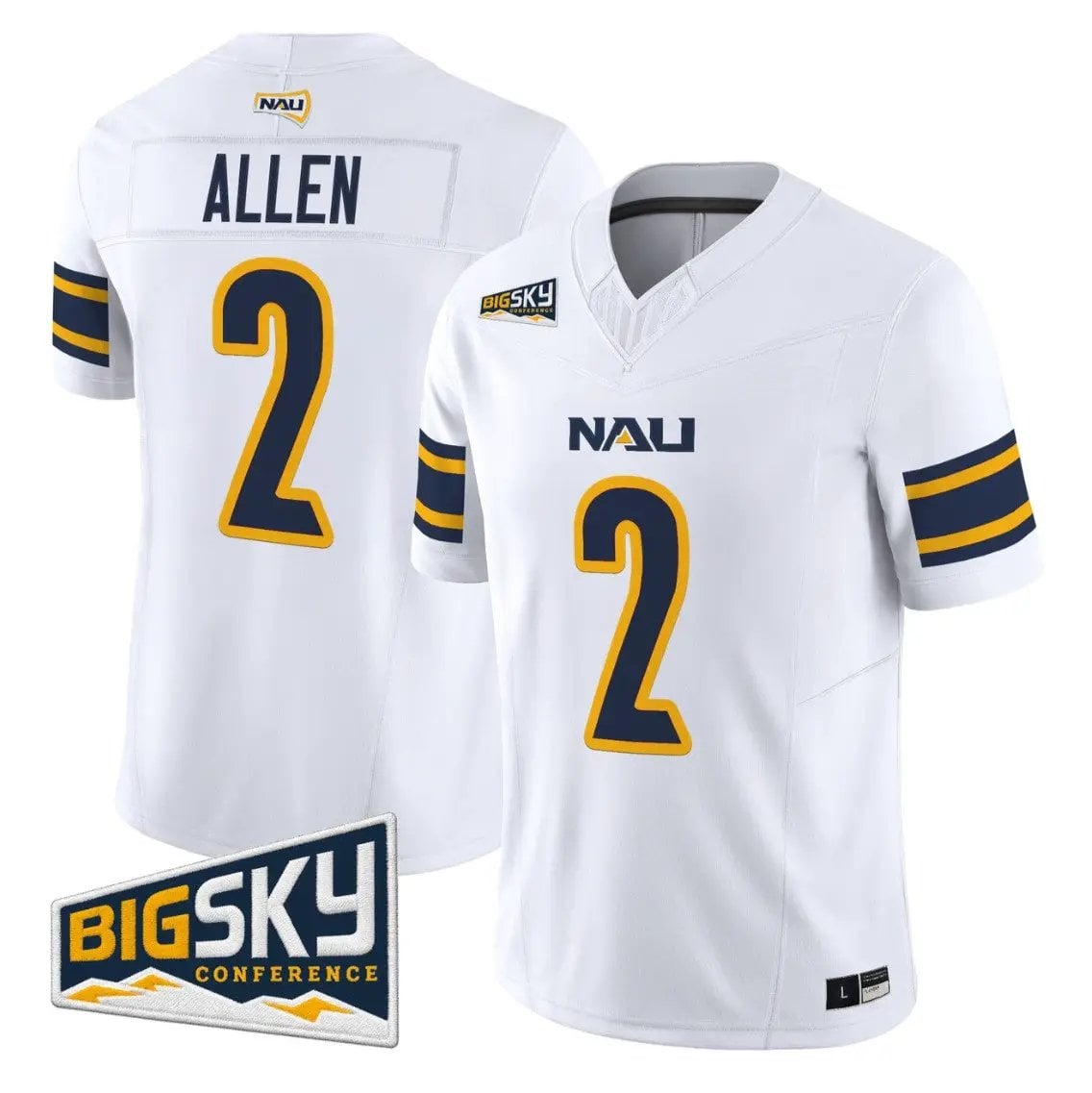 ammon-allen-jersey-2-northern-arizona-lumberjacks-2026-vapor-stitched-02 - Top Design Fan Ammon Allen Jersey #2 Northern Arizona Lumberjacks 2026 Vapor Stitched