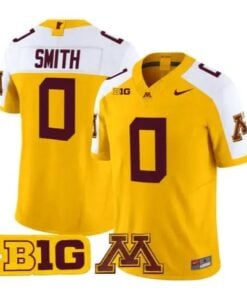 Anthony Smith Jersey #0 Minnesota Golden Gophers 2026 Stitched by My Store NCAA Football Jerseys
