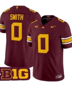 Anthony Smith Jersey #0 Minnesota Golden Gophers 2026 Stitched by My Store NCAA Football Jerseys