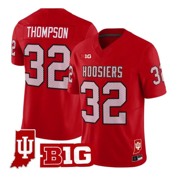 Anthony Thompson Jersey #32 Indiana Hoosiers 90s Throwback 2026 Stitched by My Store NCAA Football Jerseys