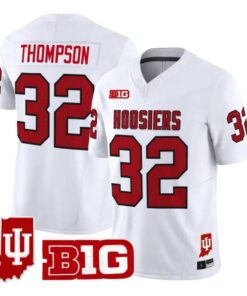 Anthony Thompson Jersey #32 Indiana Hoosiers 90s Throwback 2026 Stitched by My Store NCAA Football Jerseys