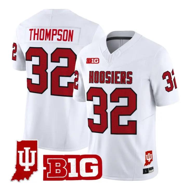 Anthony Thompson Jersey #32 Indiana Hoosiers 90s Throwback 2026 Stitched by My Store NCAA Football Jerseys