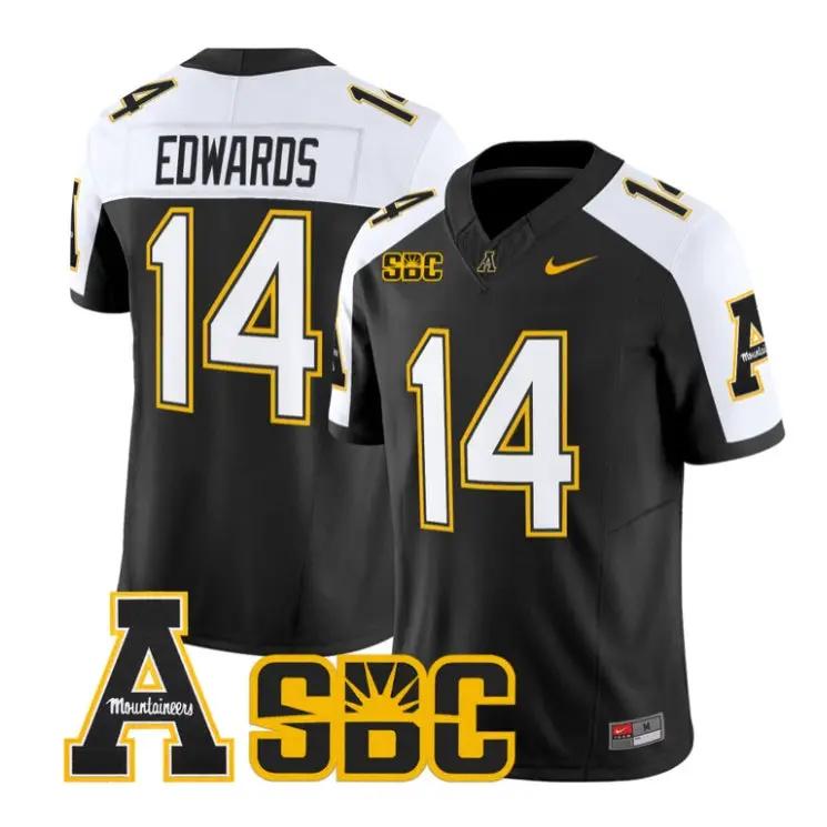 Armanti Edwards Jersey #14 App State Mountaineers 2026 All Stitched by My Store NCAA Football Jerseys