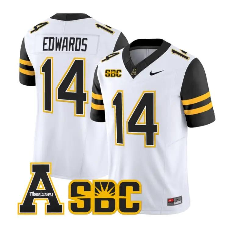 Armanti Edwards Jersey #14 App State Mountaineers 2026 All Stitched by My Store NCAA Football Jerseys