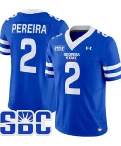 Ayden Pereira Jersey #2 Georgia State Panthers 2026 All Stitched by My Store NCAA Football Jerseys
