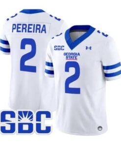Ayden Pereira Jersey #2 Georgia State Panthers 2026 All Stitched by My Store NCAA Football Jerseys
