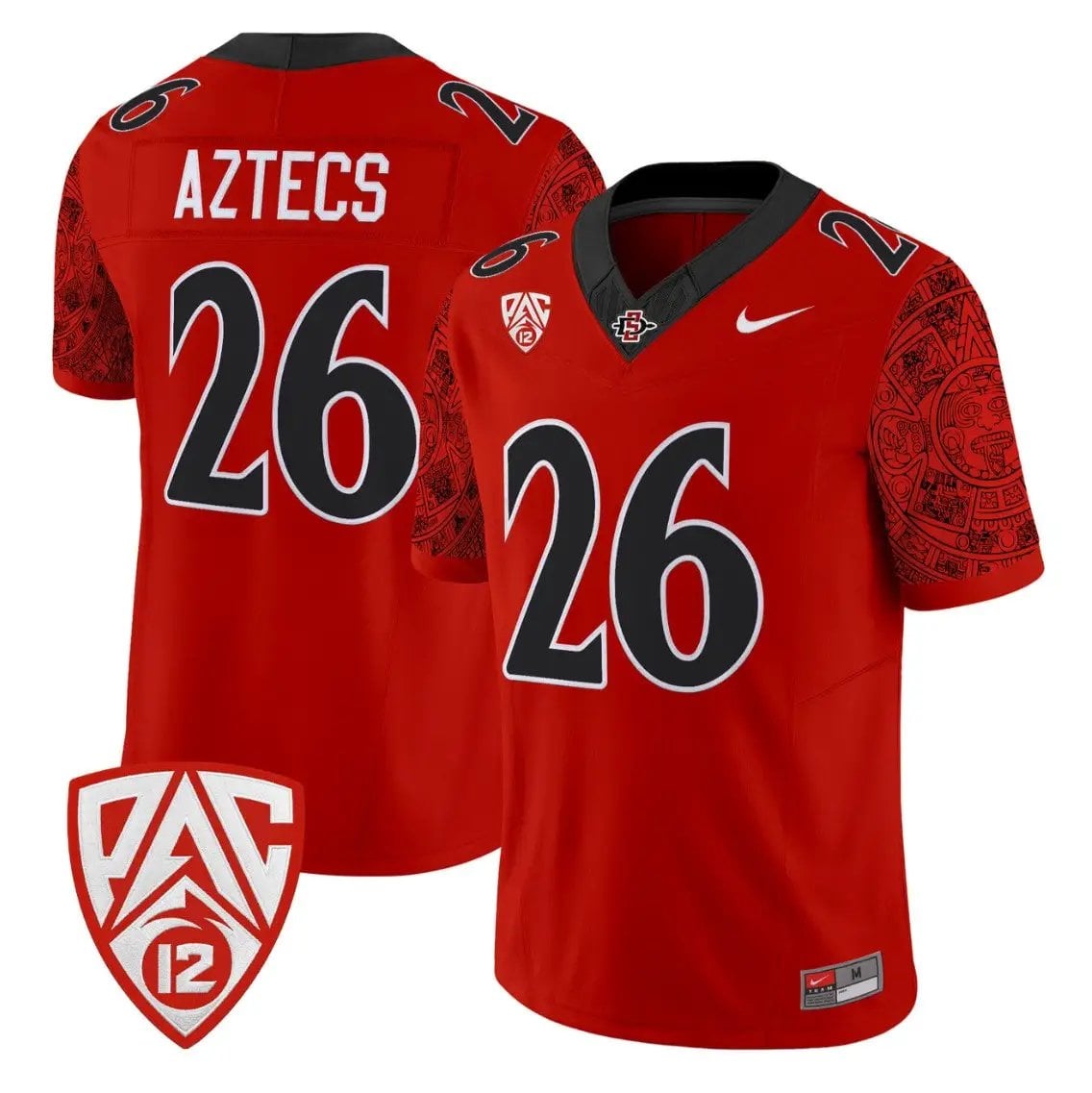 Aztecs Jersey #26 San Diego State Aztecs 2026 Vapor Stitched
