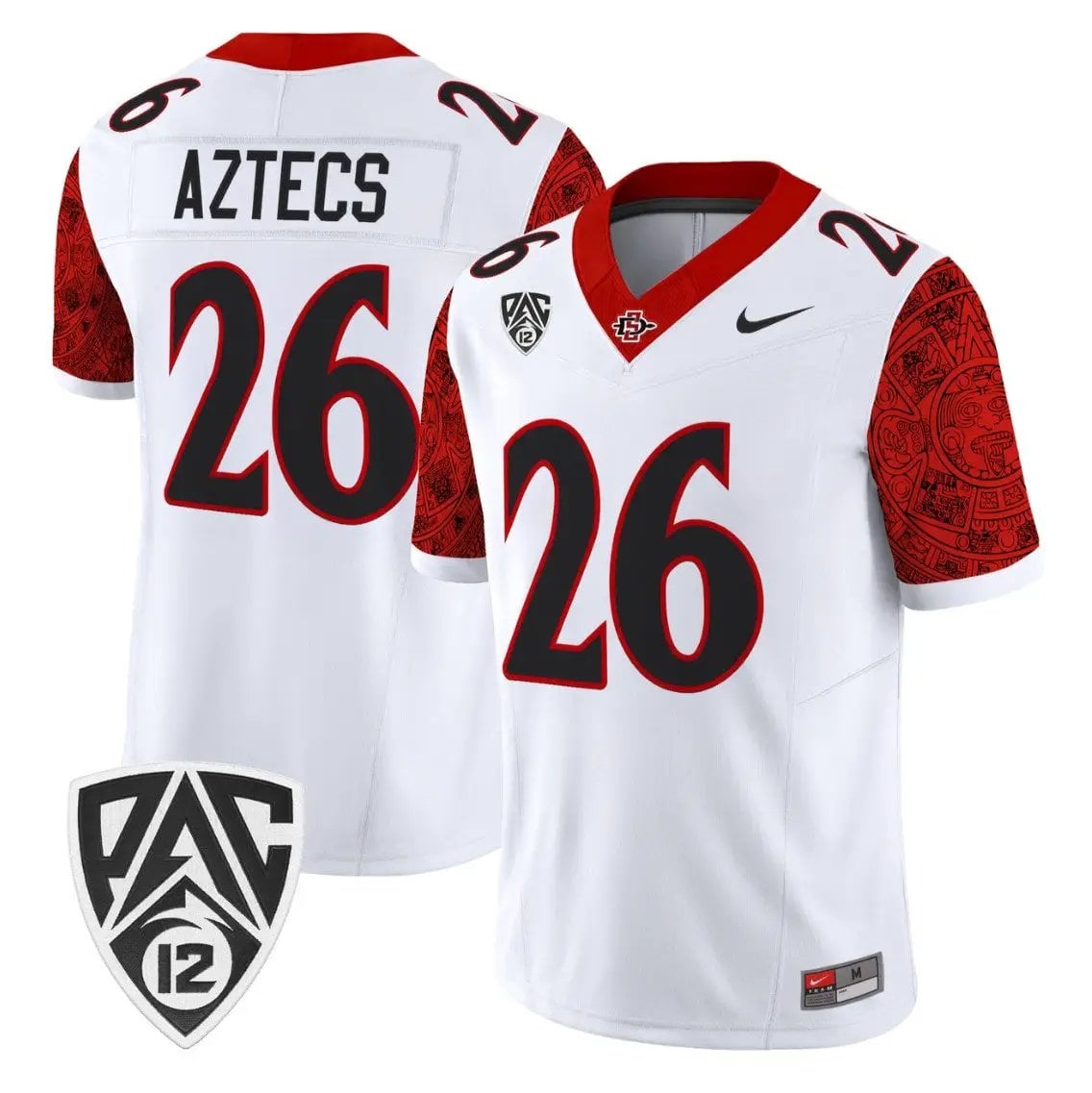 Aztecs Jersey #26 San Diego State Aztecs 2026 Vapor Stitched