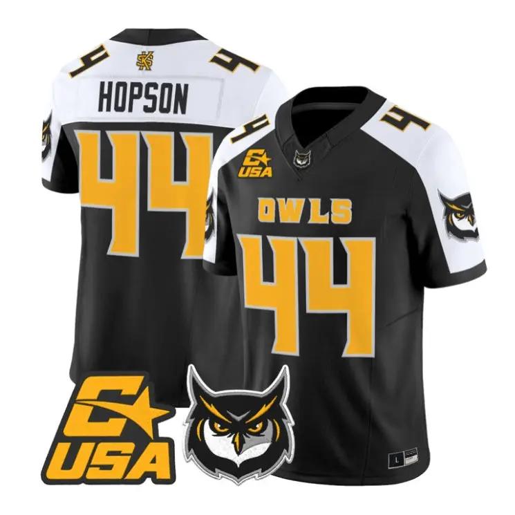 Baron Hopson Jersey #44 Kennesaw State Owls 2026 Vapor All Stitched by My Store NCAA Football Jerseys