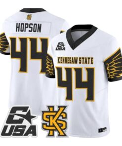 Baron Hopson Jersey #44 Kennesaw State Owls 2026 Vapor All Stitched by My Store NCAA Football Jerseys