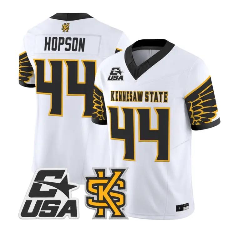 Baron Hopson Jersey #44 Kennesaw State Owls 2026 Vapor All Stitched by My Store NCAA Football Jerseys