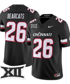 Bearcats Jersey #26 Cincinnati Bearcats 2026 Vapor Limited All Stitched