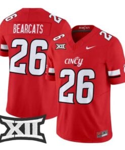 Bearcats Jersey #26 Cincinnati Bearcats 2026 Vapor Limited All Stitched