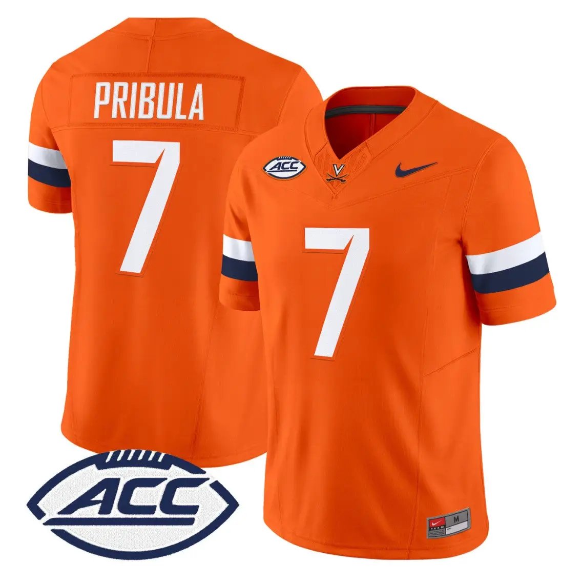 beau-pribula-jersey-7-virginia-cavaliers-2026-vapor-limited-stitched-01 - Top Design Fan Beau Pribula Jersey #7 Virginia Cavaliers 2026 Vapor Limited Stitched