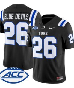 Blue Devils Jersey #26 Duke Blue Devils 2026 Vapor Limited Stitched by My Store NCAA Football Jerseys