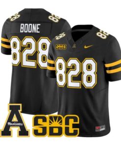 Boone Jersey #828 App State Mountaineers 2026 Limited Stitched by My Store NCAA Football Jerseys