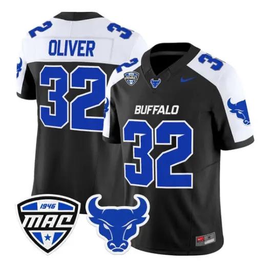 Branden Oliver Jersey #32 Buffalo Bulls 2026 All Stitched by My Store NCAA Football Jerseys