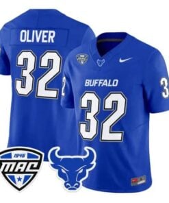 Branden Oliver Jersey #32 Buffalo Bulls 2026 All Stitched by My Store NCAA Football Jerseys