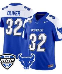 Branden Oliver Jersey #32 Buffalo Bulls 2026 All Stitched by My Store NCAA Football Jerseys