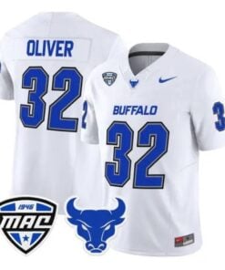 Branden Oliver Jersey #32 Buffalo Bulls 2026 All Stitched by My Store NCAA Football Jerseys