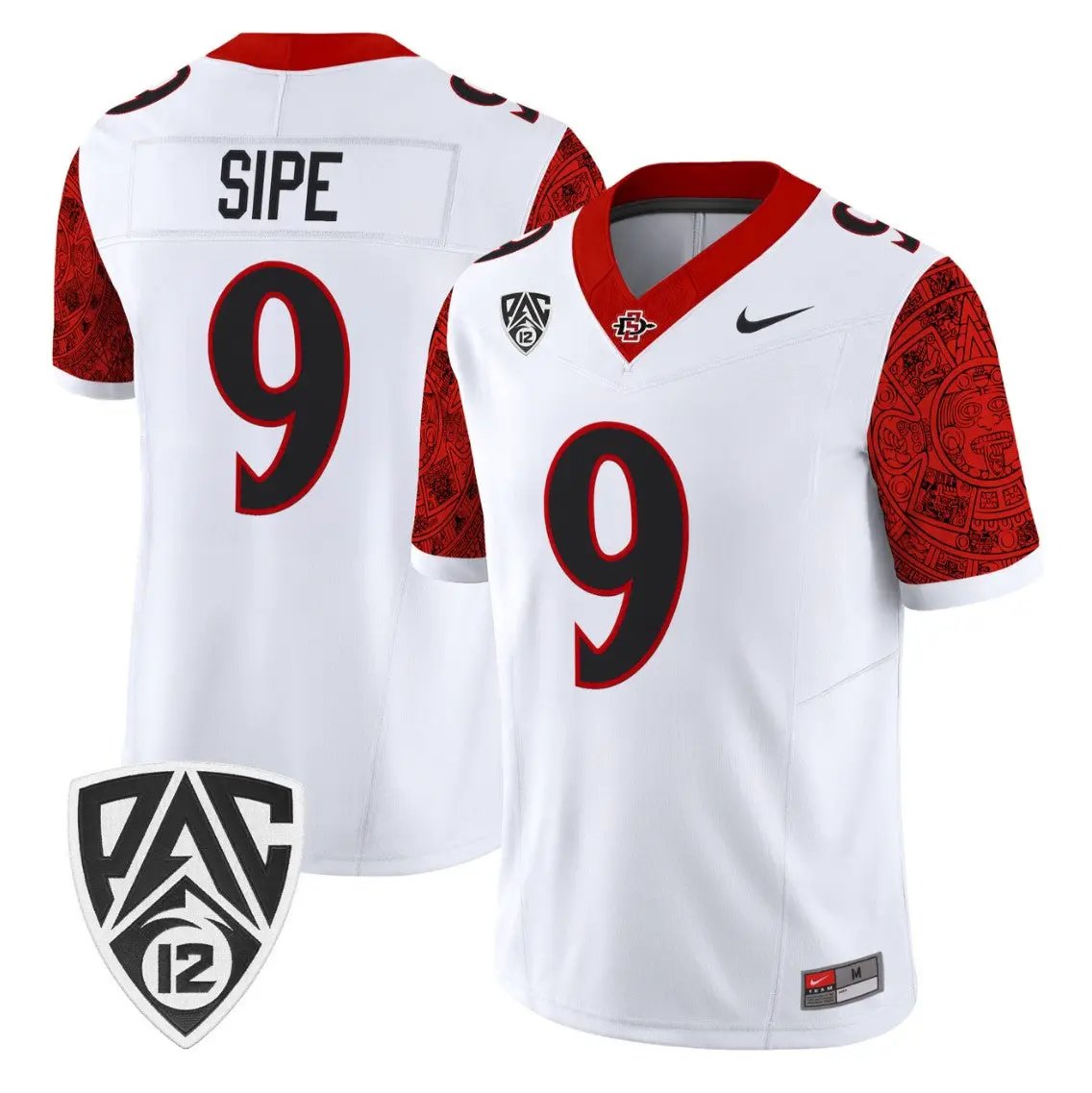 brian-sipe-jersey-9-san-diego-state-aztecs-2026-vapor-stitched-02 - Top Design Fan Brian Sipe Jersey #9 San Diego State Aztecs 2026 Vapor Stitched