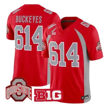 Buckeyes Jersey #614 Ohio State Buckeyes 1990 Throwback 2026 Stitched by My Store NCAA Football Jerseys