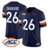 Cavaliers Jersey #26 Virginia Cavaliers 2026 Vapor Limited Stitched - Top Design Fan Cavaliers Jersey #26 Virginia Cavaliers 2026 Vapor Limited Stitched