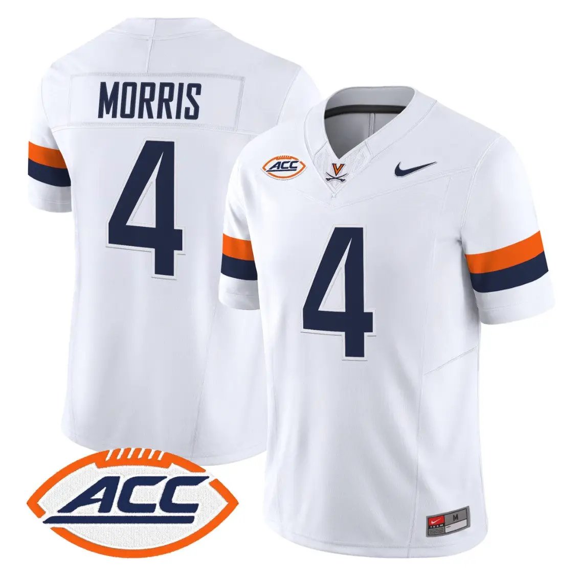 chandler-morris-jersey-4-virginia-cavaliers-2026-vapor-limited-stitched-02 - Top Design Fan Chandler Morris Jersey #4 Virginia Cavaliers 2026 Vapor Limited Stitched