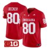 Charlie Becker Jersey #80 Indiana Hoosiers 2026 Vapor Limited All Stitched Red - Top Design Fan Charlie Becker Jersey #80 Indiana Hoosiers 2026 Vapor Limited All Stitched Red