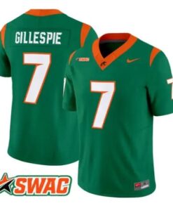Chase Gillespie Jersey #7 Florida A&M Rattlers 2026 Vapor All Stitched by My Store NCAA Football Jerseys