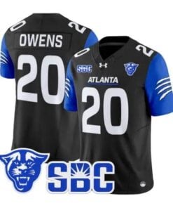 Coby Owens Jersey #20 Georgia State Panthers 2026 Vapor Stitched by My Store NCAA Football Jerseys