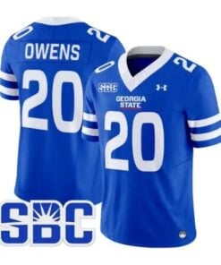 Coby Owens Jersey #20 Georgia State Panthers 2026 Vapor Stitched by My Store NCAA Football Jerseys
