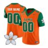 Custom Florida A&M Rattlers Jersey 2026 Orange Blossom Classic Stitched by My Store NCAA Football Jerseys